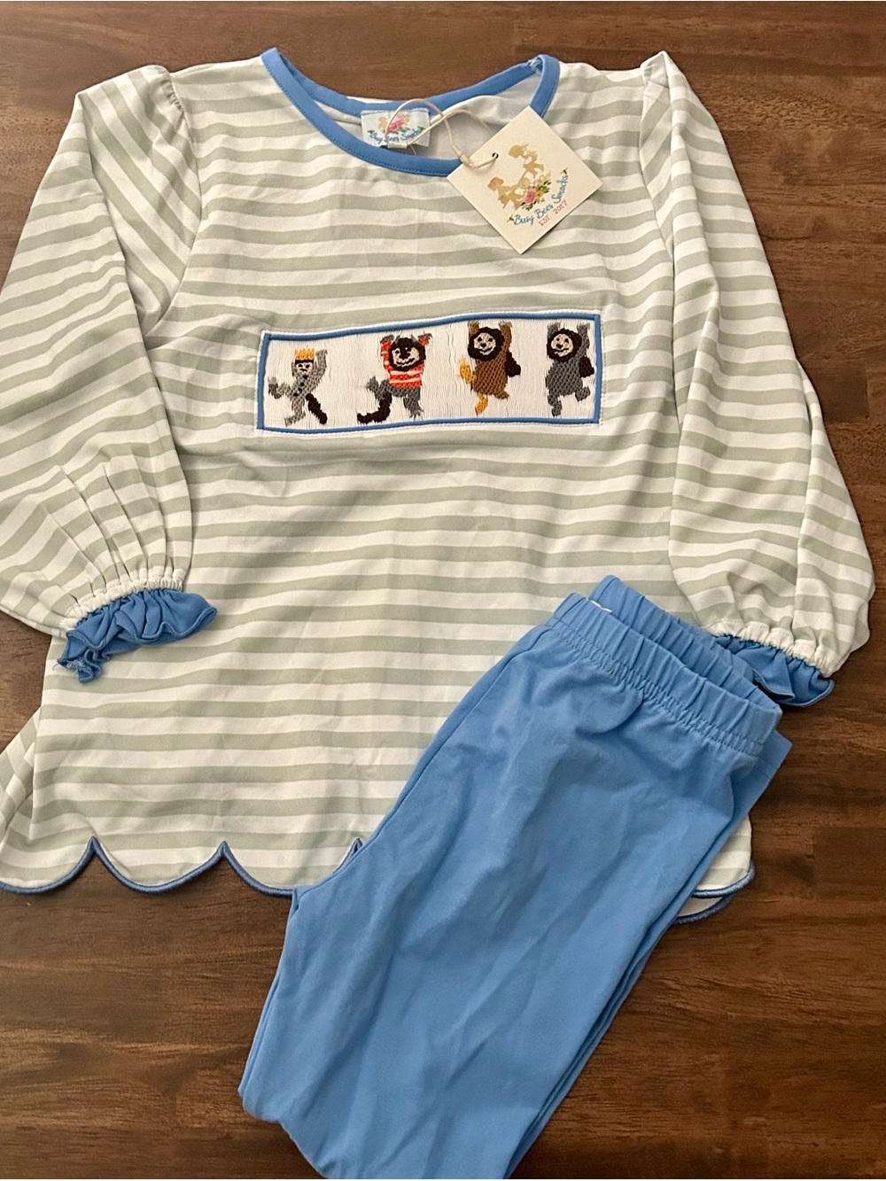 Smocked Where the Wild Things Are Set